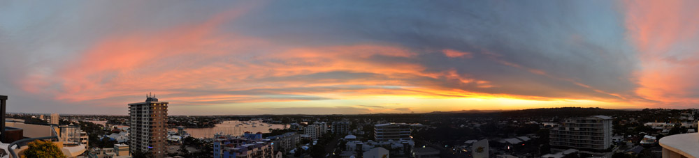 Panorama of Sunset